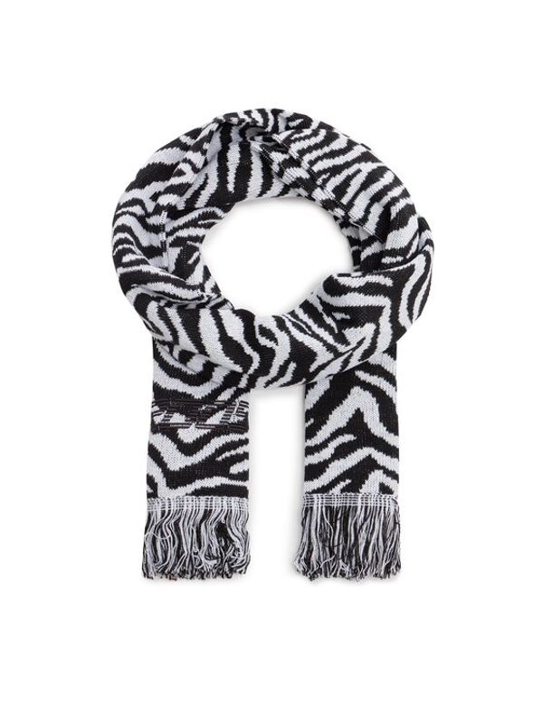 2005 2005 Šal Striped Scarf Crna