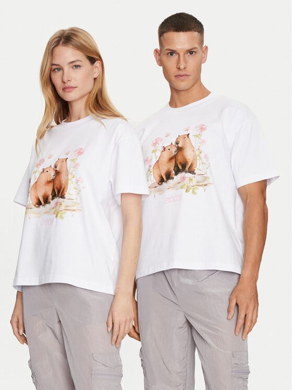 2005 2005 T-shirt Unisex Capybaras Love Bijela Regular Fit