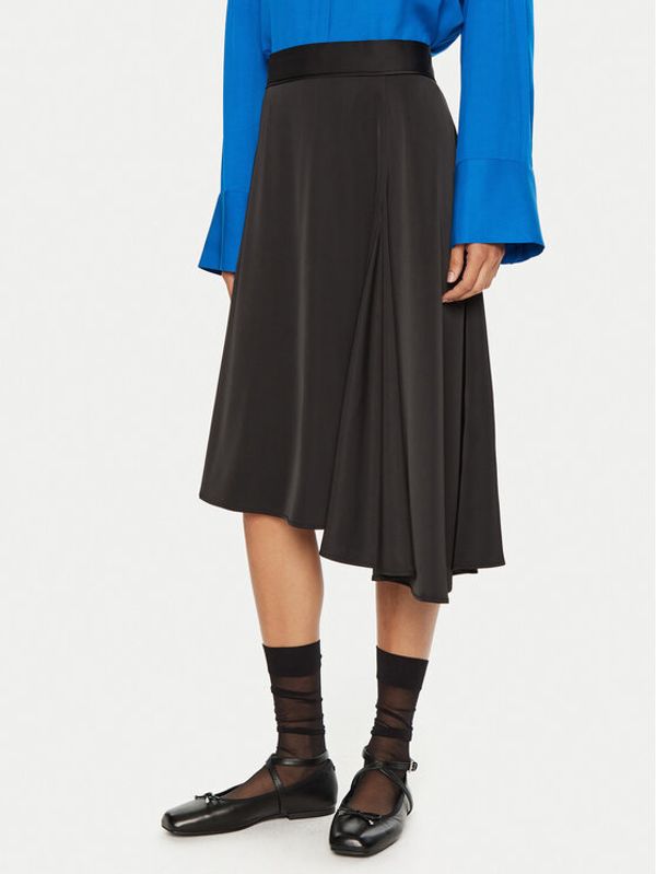 2NDDAY 2NDDAY Midi suknja Barrah 2245150279 Crna Regular Fit