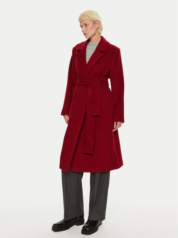 2NDDAY 2NDDAY Vuneni kaput Liviana 2245132514 Crvena Oversize