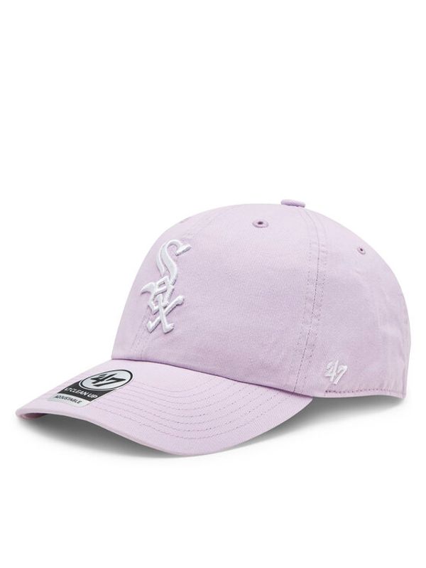 47 Brand 47 Brand Šilterica Mlb Chicago White Sox ’47 Clean Up W/No Loop Label B-NLRGW06GWS-YX Ljubičasta