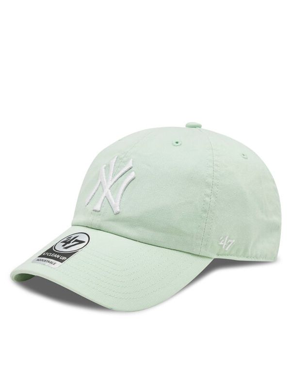 47 Brand 47 Brand Šilterica Mlb New York Yankees '47 Clean Up W/ No Loop Label B-NLRGW17GWS-B0 Zelena