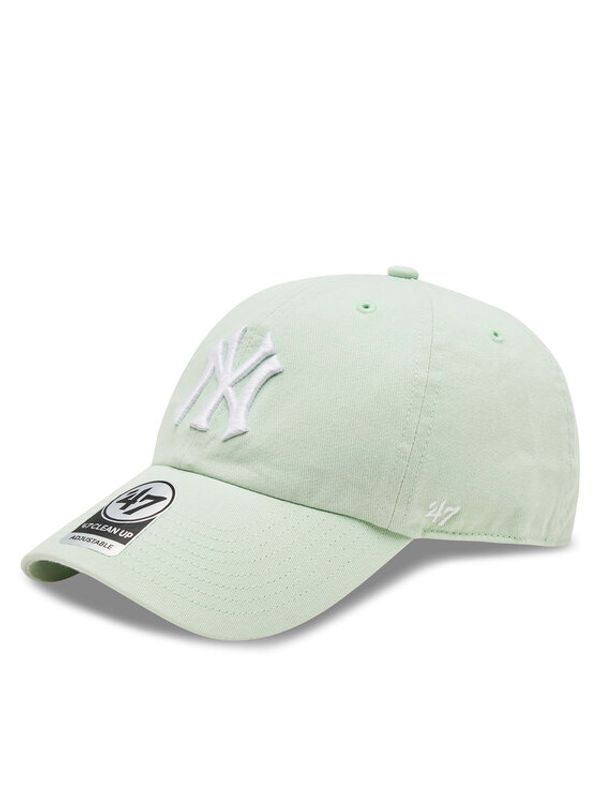 47 Brand 47 Brand Šilterica Mlb New York Yankees ’47 Clean Up W/No Loop Label B-NLRGW17GWS-B0B Zelena