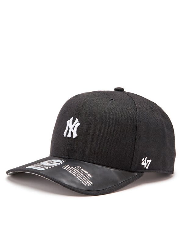 47 Brand 47 Brand Šilterica MLB New York Yankees Base Runner 47 MVP DP B-BRMDP17WBP-BK Crna