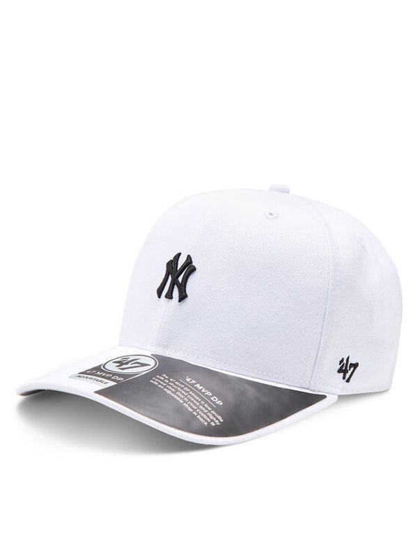 47 Brand 47 Brand Šilterica MLB New York Yankees Base Runner '47 MVP DP B-BRMDP17WBP-WHA Bijela