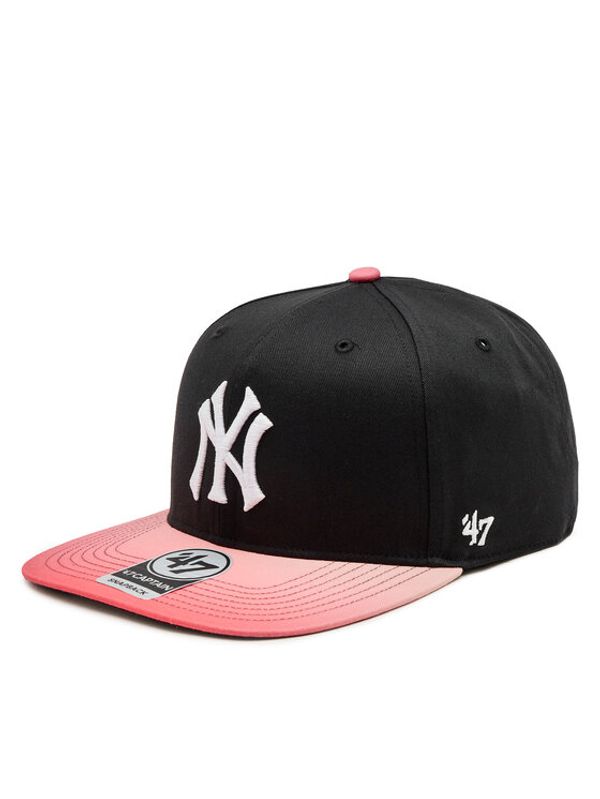 47 Brand 47 Brand Šilterica Mlb New York Yankees Paradigm Tt Snap ’47 Captain B-PDMCP17CTP-BKA Crna