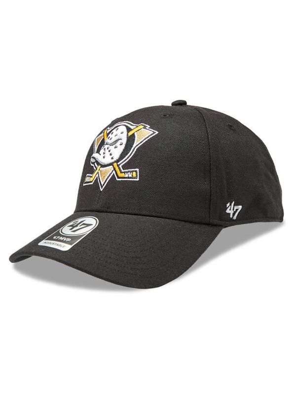 47 Brand 47 Brand Šilterica NHL Anaheim Ducks Ballpark Snap 47 MVP H-BLPMS25WBP-BKA Crna