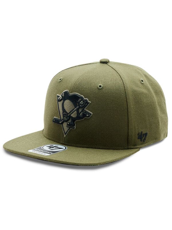 47 Brand 47 Brand Šilterica NHL Pittsburgh Penguins Ballpark Camo '47 CAPTAIN H-BCAMO15WBP-SW Zelena