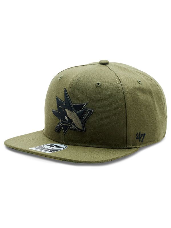47 Brand 47 Brand Šilterica NHL San Jose Sharks Ballpark Camo '47 CAPTAIN H-BCAMO22WBP-SW Zelena