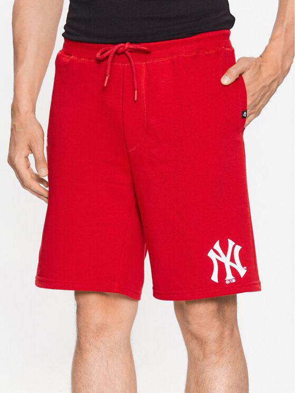 47 Brand 47 Brand Sportske kratke hlače New York Yankees Imprint 47 Helix Shorts Crvena Regular Fit
