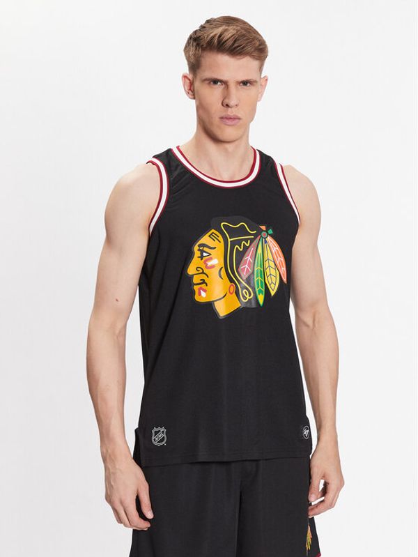 47 Brand 47 Brand Tank top Chicago Blackhawks 47 Grafton Tank Crna Regular Fit
