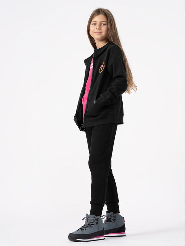 4F 4F Donji dio trenerke 4FJAW23TTROF515 Crna Regular Fit