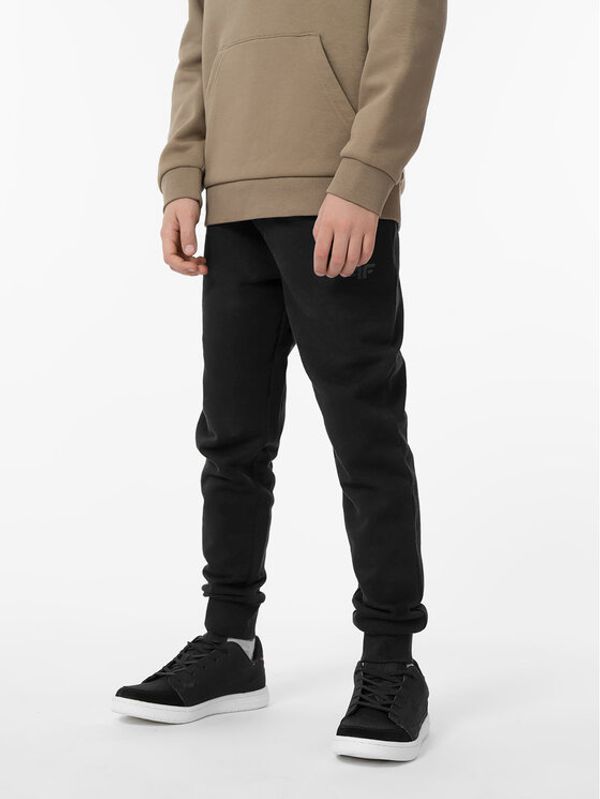 4F 4F Donji dio trenerke 4FJAW23TTROM410 Crna Regular Fit