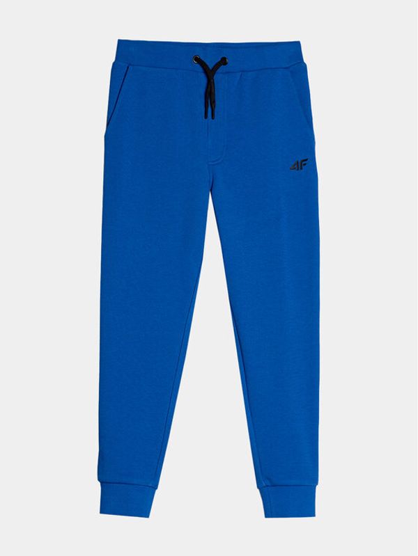 4F 4F Donji dio trenerke 4FJAW23TTROM410 Plava Regular Fit