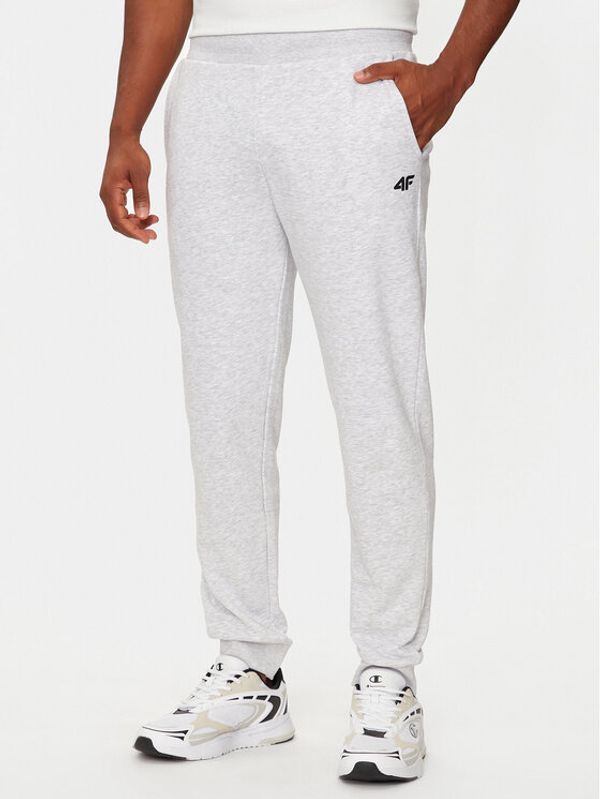 4F 4F Donji dio trenerke 4FWMM00TTROM0942 Siva Regular Fit