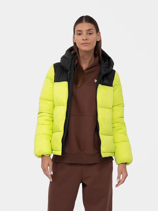 4F 4F Pernata jakna 4FAW23TDJAF230 Zelena Regular Fit