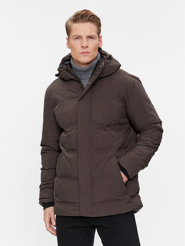 4F 4F Pernata jakna 4FAW23TDJAM249 Kaki Regular Fit