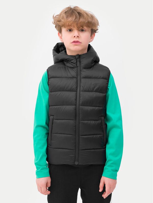 4F 4F Prsluk 4FJWSS24TVJAM083 Crna Regular Fit