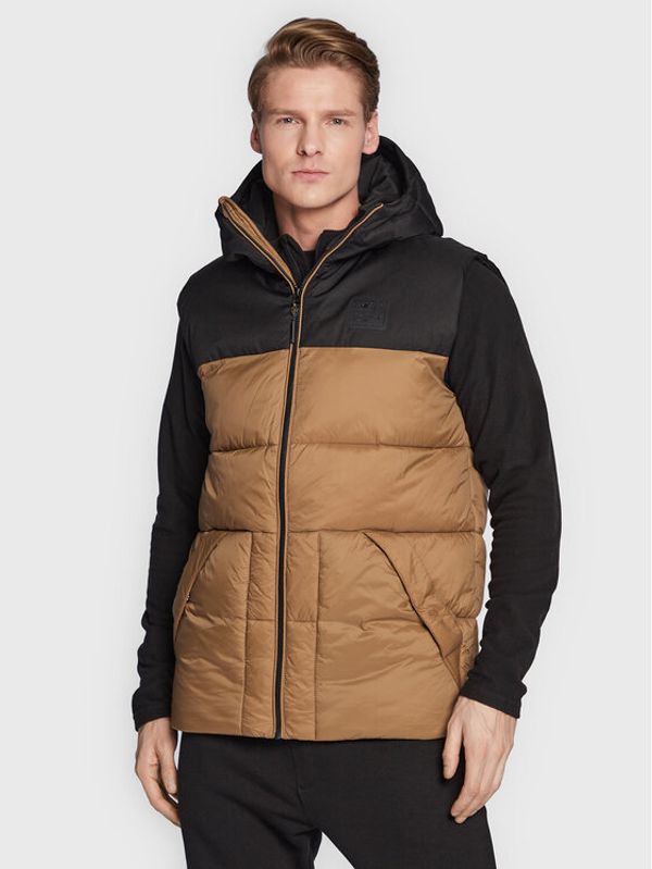 4F 4F Prsluk H4Z22-KUMP002 Bež Regular Fit