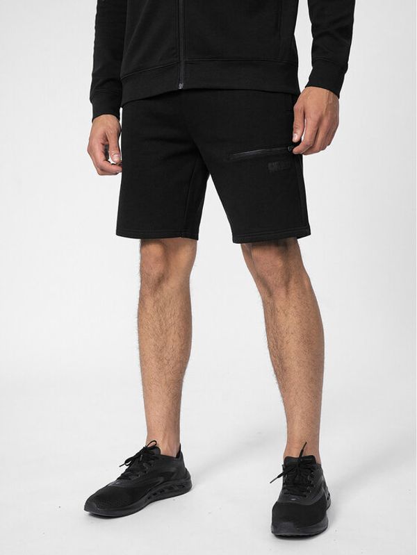 4F 4F Sportske kratke hlače 4FSS23TSHOM057 Crna Regular Fit