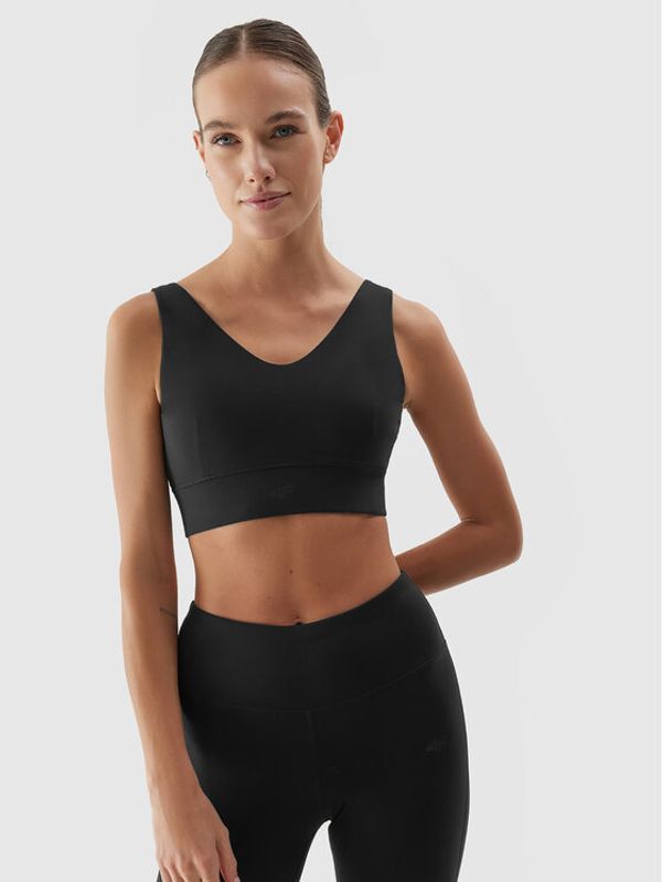 4F 4F Sportski grudnjak 4FAW23USBAF080 Siva Slim Fit