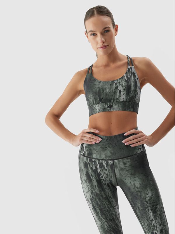 4F 4F Sportski grudnjak 4FAW23USBAF081 Šarena Slim Fit