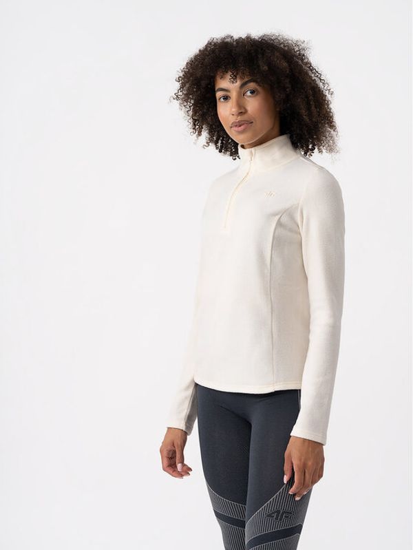 4F 4F Termalno donje rublje 4FAW23UFLEF031 Écru Slim Fit