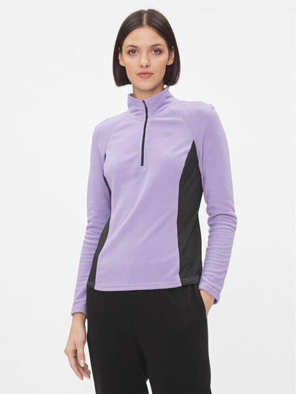 4F 4F Termalno donje rublje 4FAW23UFLEF032 Ljubičasta Slim Fit