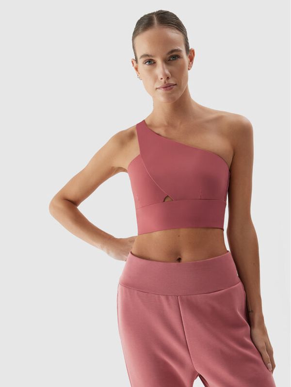 4F 4F Top 4FAW23TSLEF030 Crvena Slim Fit