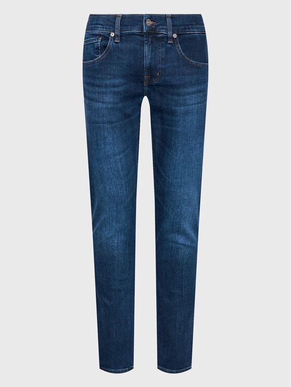7 For All Mankind 7 For All Mankind Traperice Slimmy Tapered JSMXC420TX Tamnoplava Slim Tapered Fit