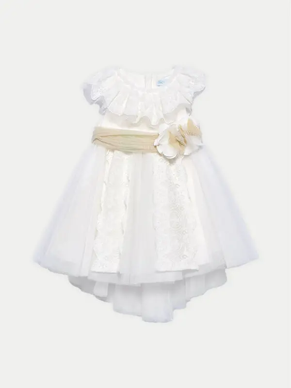 Abel & Lula Abel & Lula Elegantna haljina 5006 Bijela Regular Fit