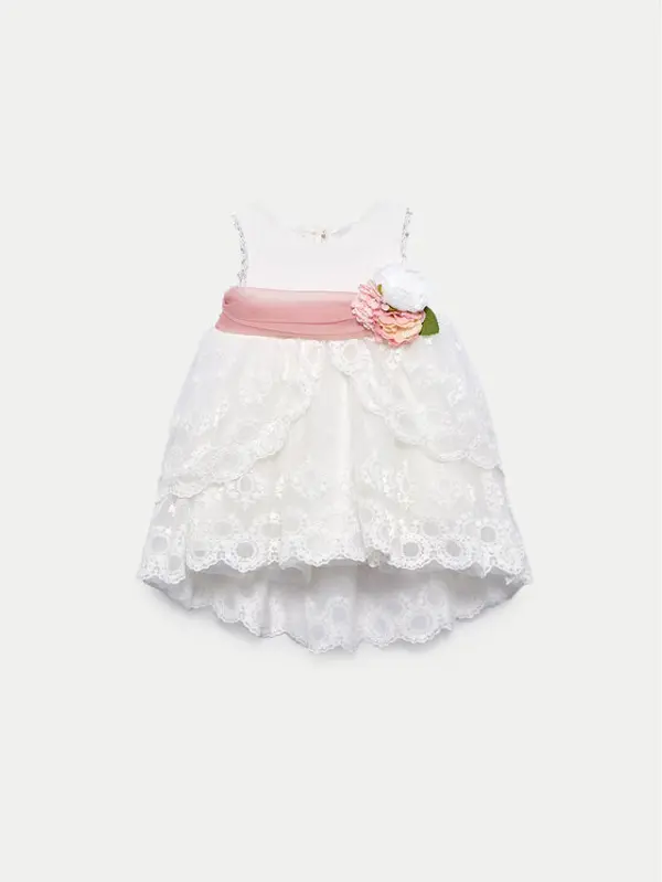 Abel & Lula Abel & Lula Elegantna haljina 5012 Bijela Regular Fit