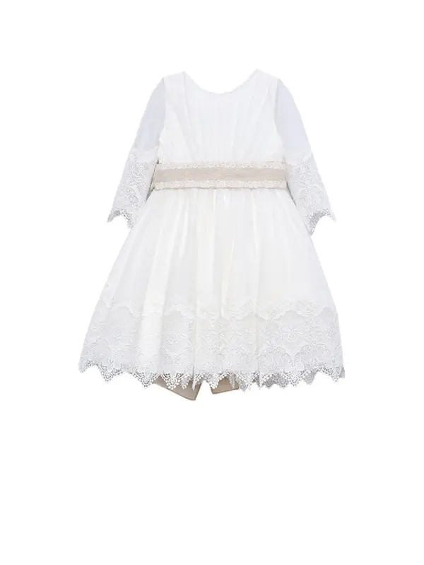 Abel & Lula Abel & Lula Elegantna haljina 5028 Bijela Regular Fit