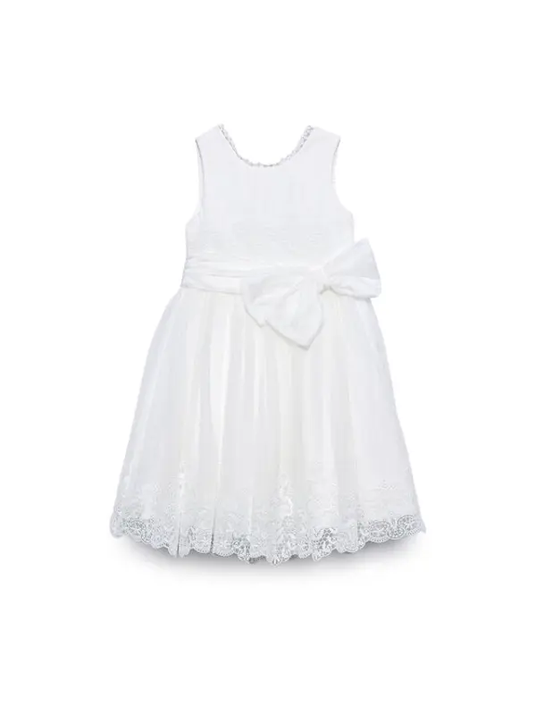 Abel & Lula Abel & Lula Elegantna haljina 5051 Bijela Regular Fit