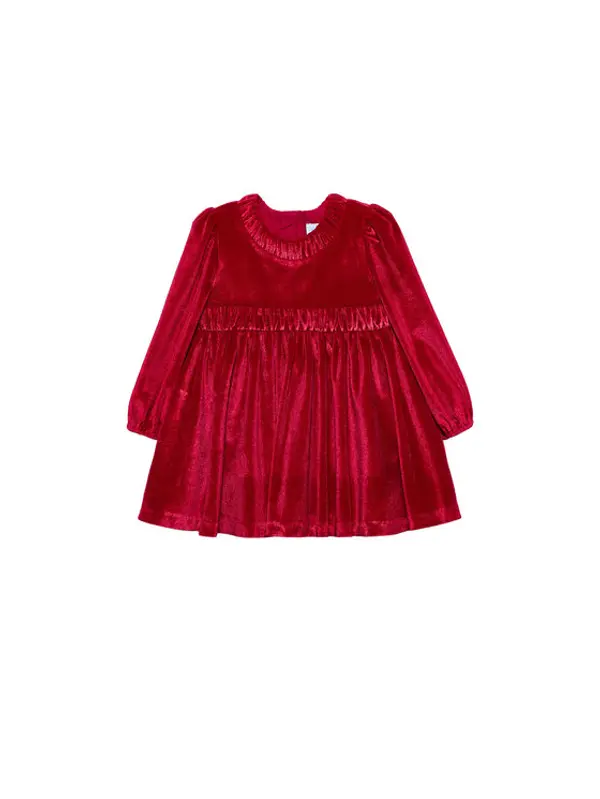 Abel & Lula Abel & Lula Elegantna haljina 5508 Crvena Regular Fit