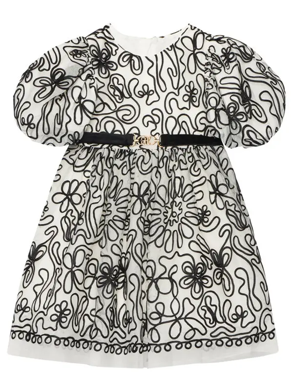 Abel & Lula Abel & Lula Elegantna haljina 5524 Écru Regular Fit