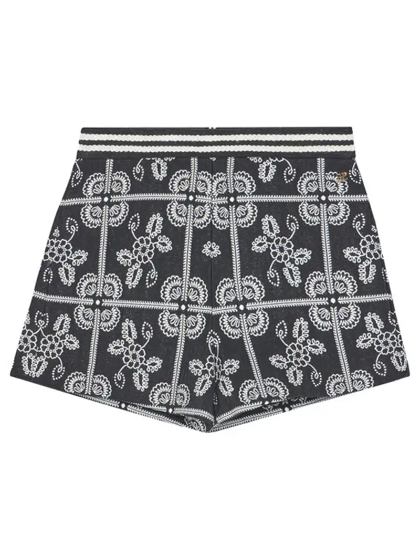 Abel & Lula Abel & Lula Kratke hlače 5715 Crna Regular Fit
