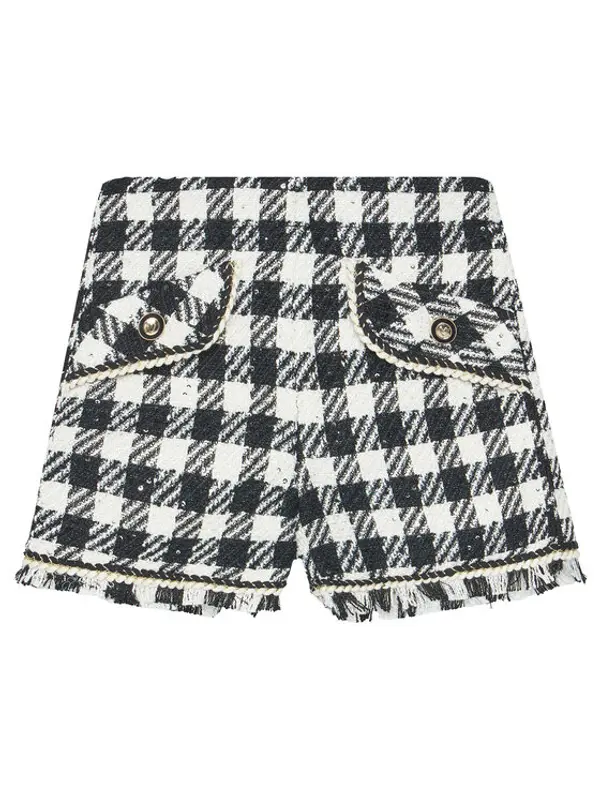 Abel & Lula Abel & Lula Kratke hlače 5716 Crna Regular Fit