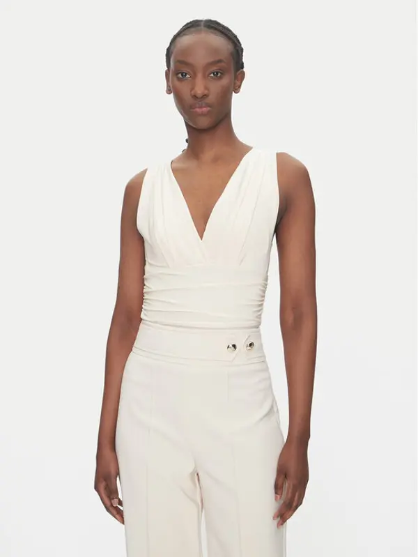 ACCESS FASHION ACCESS FASHION Bodi 53-2223-391 Écru Slim Fit