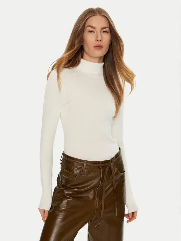 ACCESS FASHION ACCESS FASHION Dolčevita 44-8074 Bijela Slim Fit