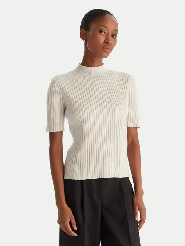 ACCESS FASHION ACCESS FASHION Džemper 54-8046 Bež Slim Fit