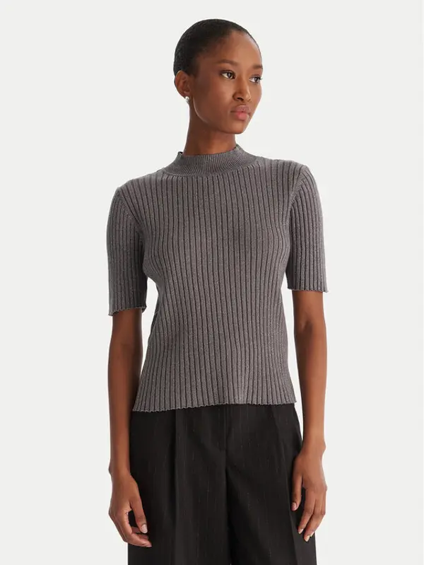 ACCESS FASHION ACCESS FASHION Džemper 54-8046 Siva Slim Fit
