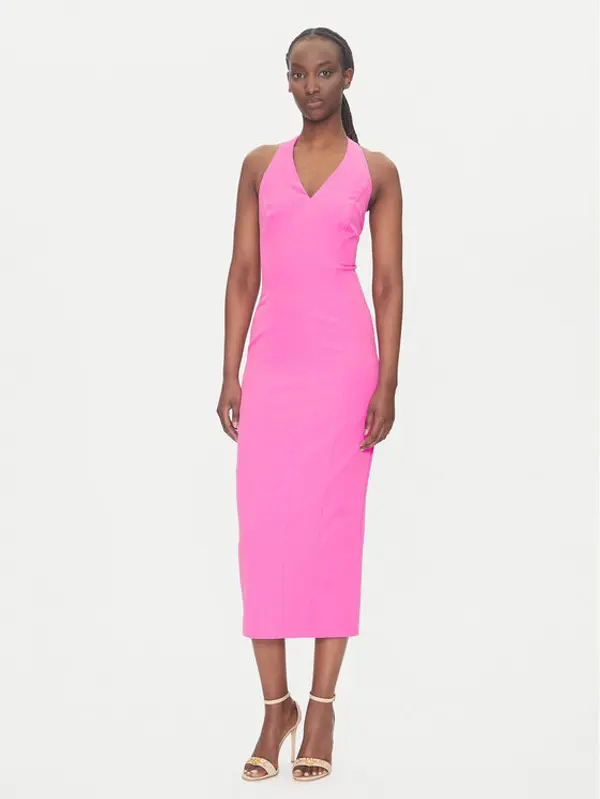 ACCESS FASHION ACCESS FASHION Elegantna haljina 53-3403 Ružičasta Regular Fit