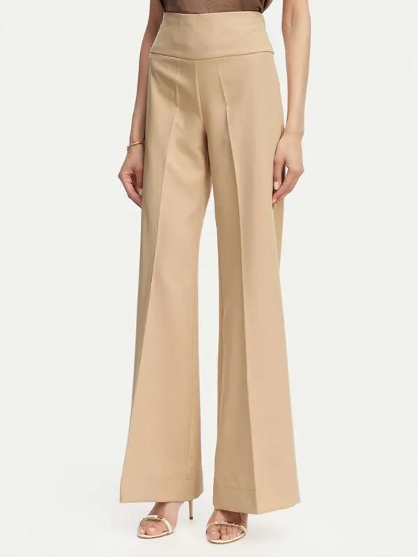 ACCESS FASHION ACCESS FASHION Hlače 63-5022-135 Bež Flare Fit