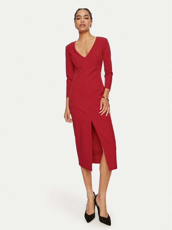 ACCESS FASHION ACCESS FASHION Koktel haljina 44-3329-468 Crvena Slim Fit