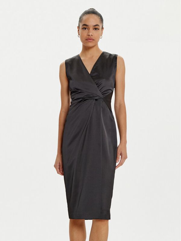 ACCESS FASHION ACCESS FASHION Koktel haljina 44-3367-200 Crna Regular Fit