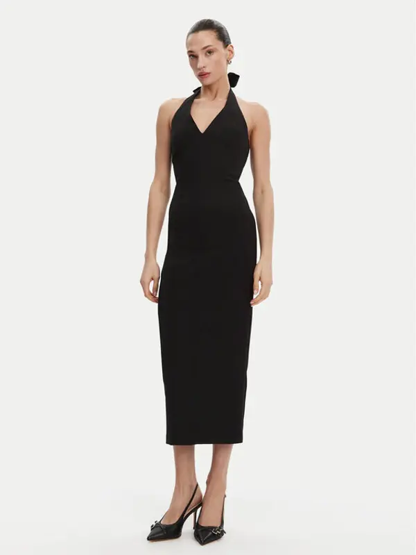 ACCESS FASHION ACCESS FASHION Koktel haljina 53-3403-218 Crna Regular Fit