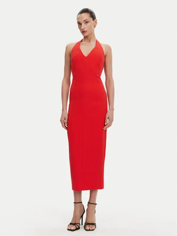 ACCESS FASHION ACCESS FASHION Koktel haljina 53-3403-218 Crvena Regular Fit