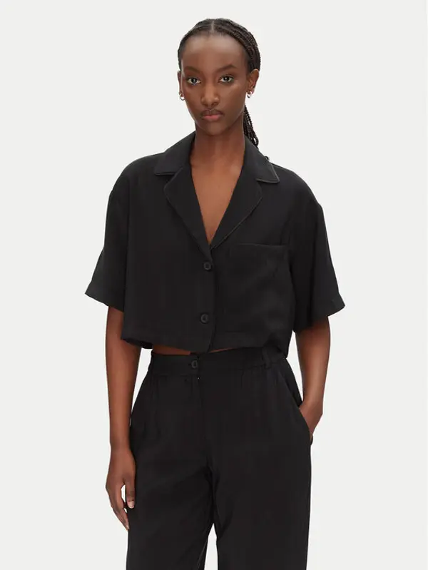 ACCESS FASHION ACCESS FASHION Košulja 53-7043-405 Crna Loose Fit