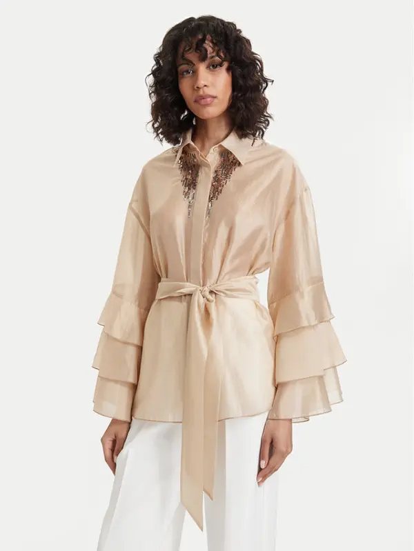 ACCESS FASHION ACCESS FASHION Košulja 63-7068-125 Svijetlo bež Relaxed Fit
